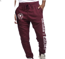 Load image into Gallery viewer, Maroon and white sweatsuit
